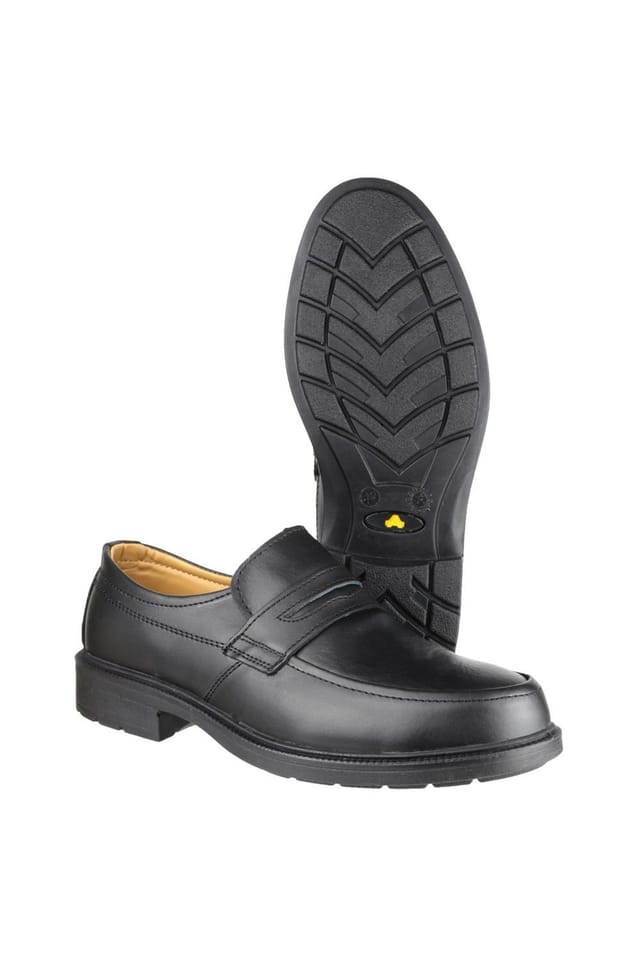 Amblers Amblers Men's 'FS46 Mocc Toe S1P SRC' Safety Shoes in Black - 3