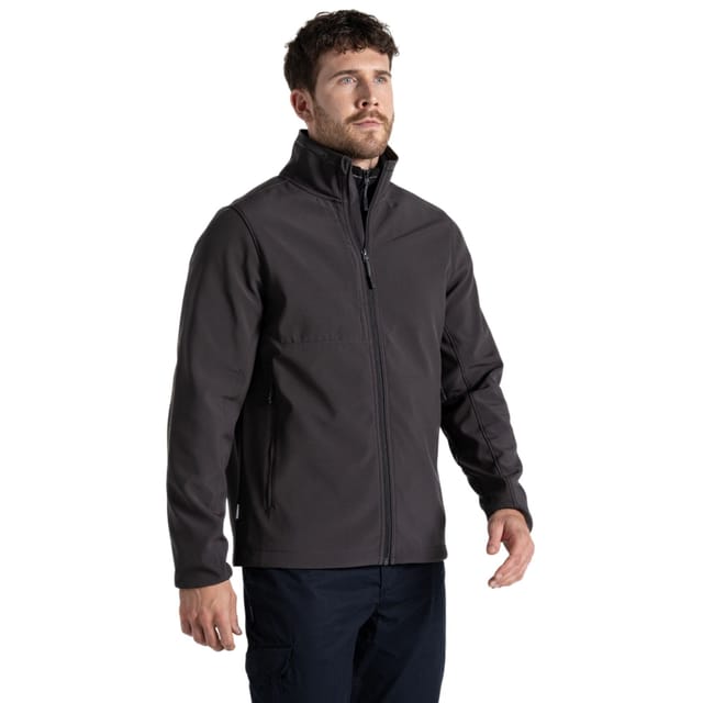 Craghoppers Craghoppers Men's Basecamp Soft Shell Jacket in Dark Grey - 3