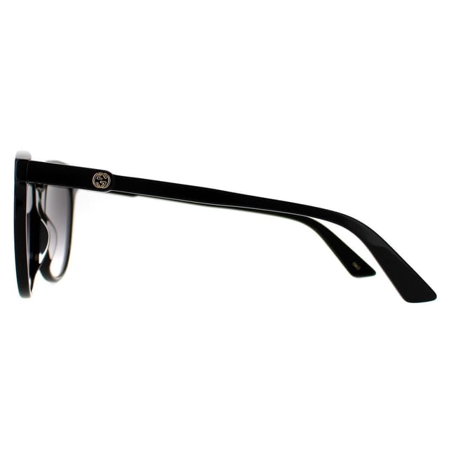 Gucci Gucci Women's Round Black Grey Gradient GG0488s - 3