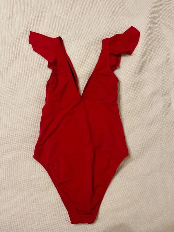 ASOS Asos red swimsuit