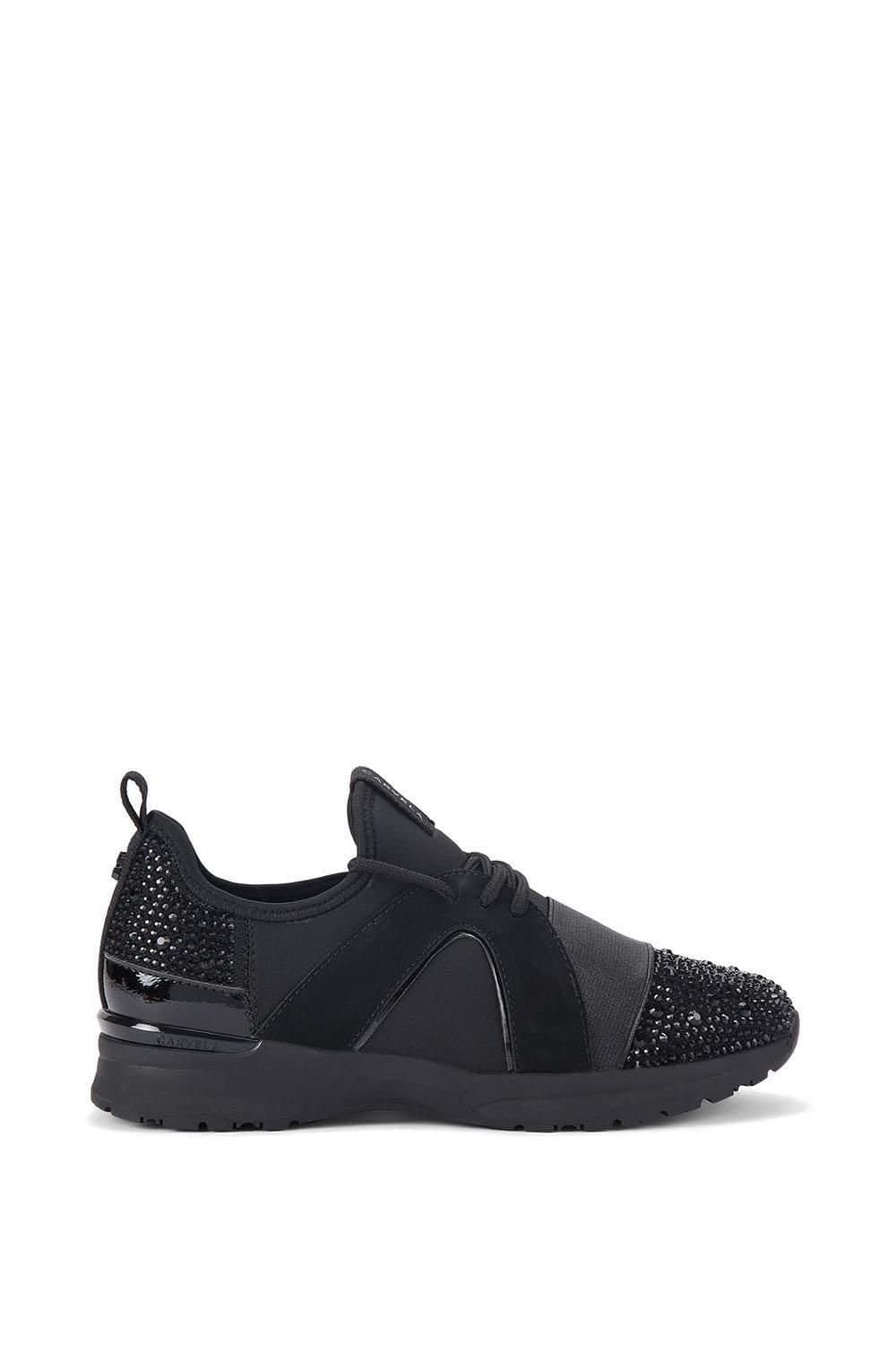 Carvela Carvela Women's 'Tempo Elastic' Trainers in Black