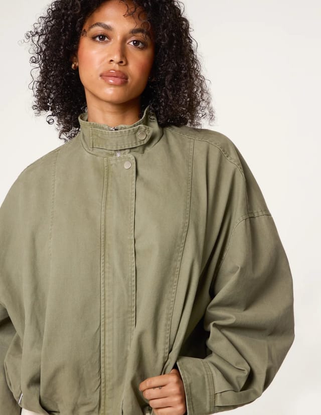 Blue Vanilla Bomber Jacket - 2