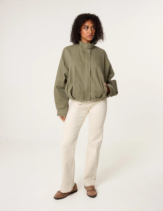 Blue Vanilla Bomber Jacket - 3
