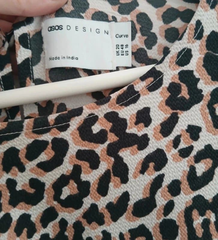 ASOS Leopard print smock ASOS dress.