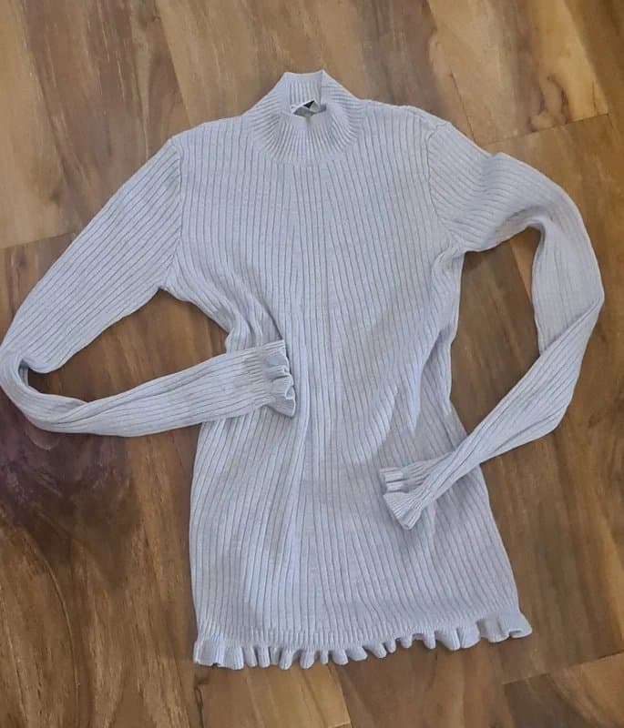 Miss Selfridge Miss Selfridge light grey jumper