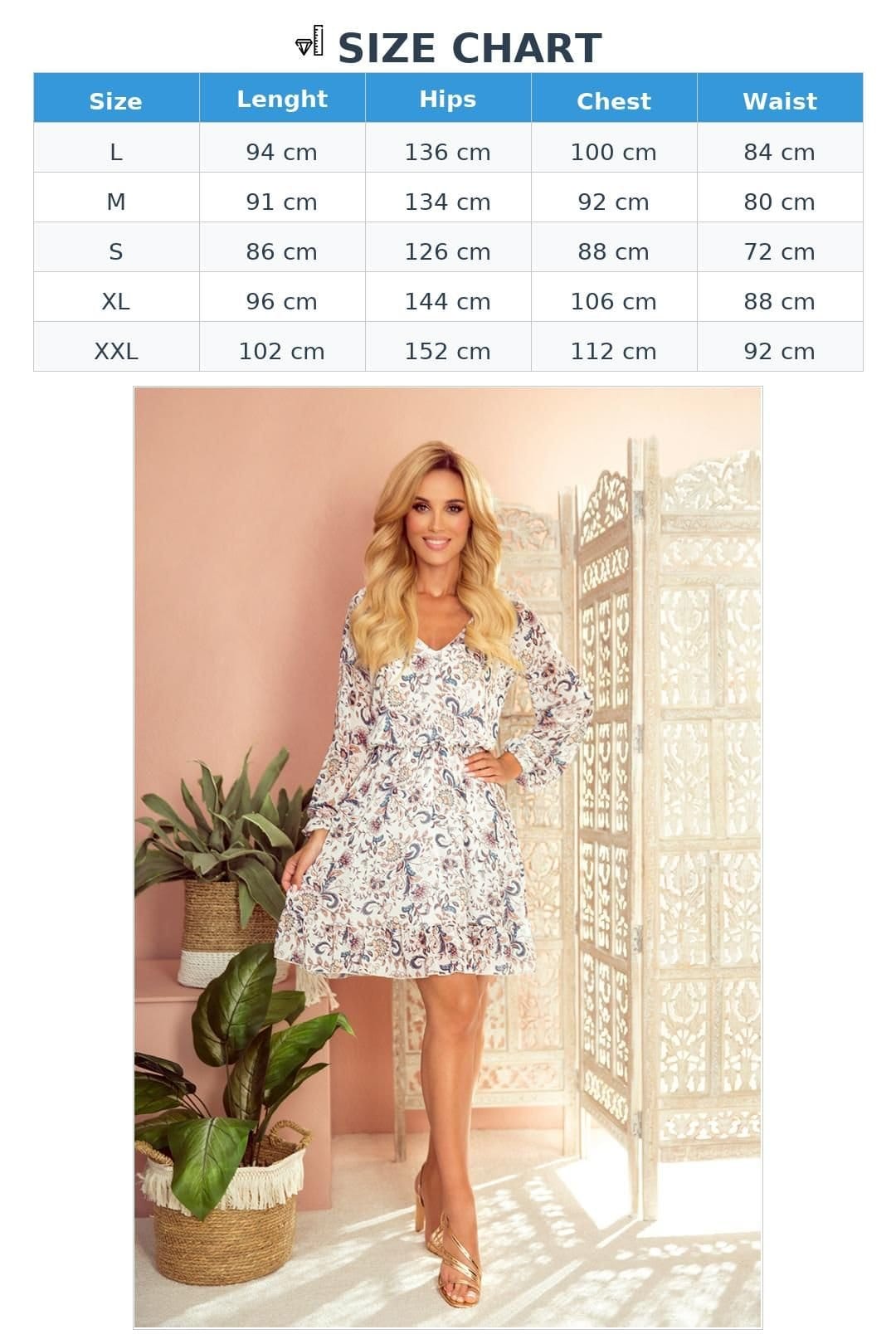 Love Lace Love Lace Women's Airy Chiffon Floral Day Dress Ruffles - 4