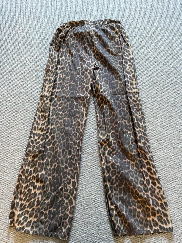 ASOS ASOS leopard print trousers - size S