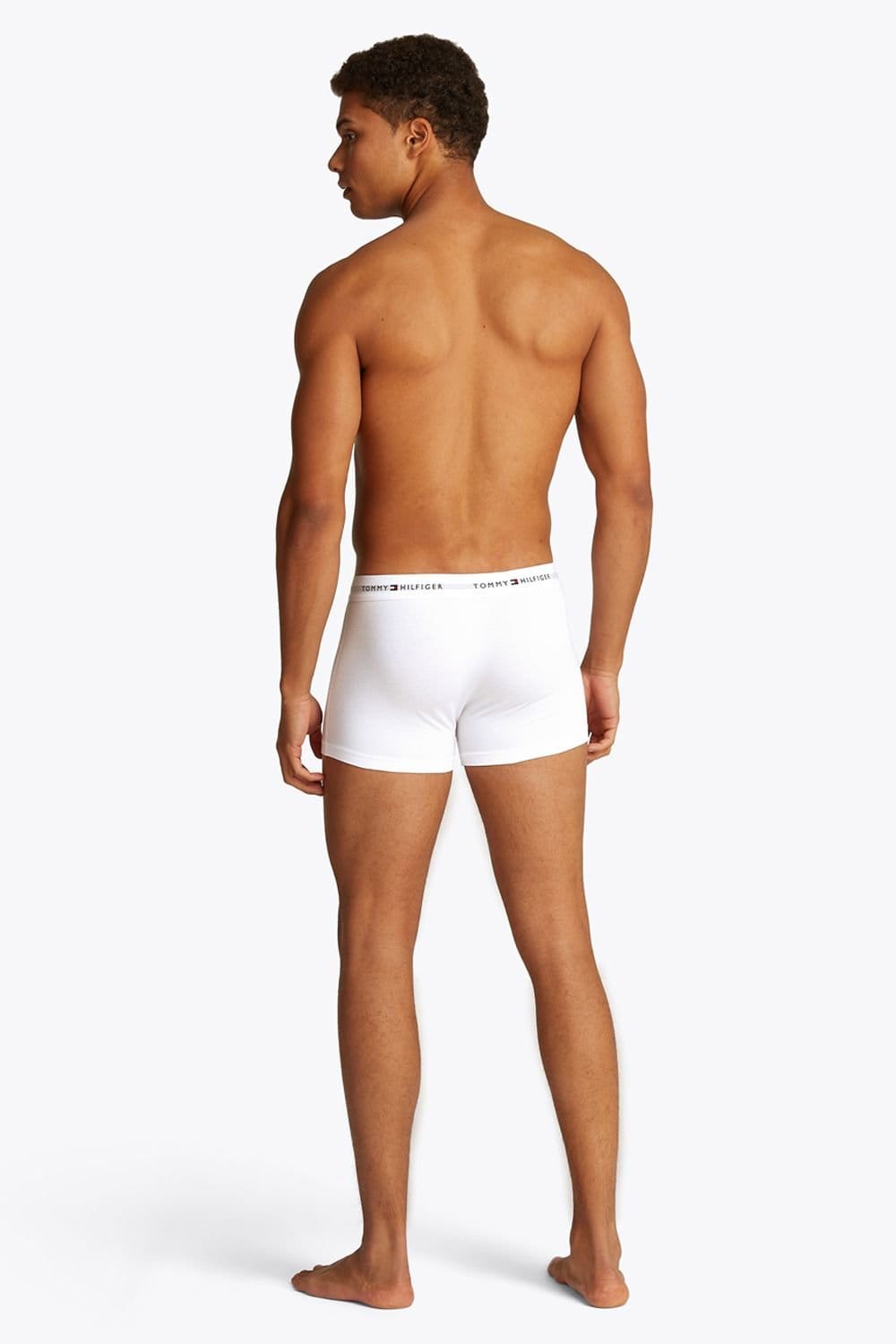 Tommy Hilfiger Tommy Hilfiger Men's Signature 3 Pack Trunks - White - 4