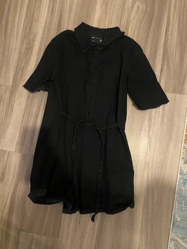 ASOS Design Soft denim  jumpsuit