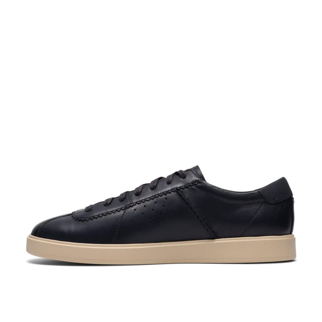 Clarks Clarks Men's Lockford Lace Navy Leather Lace Up in Blue - 2