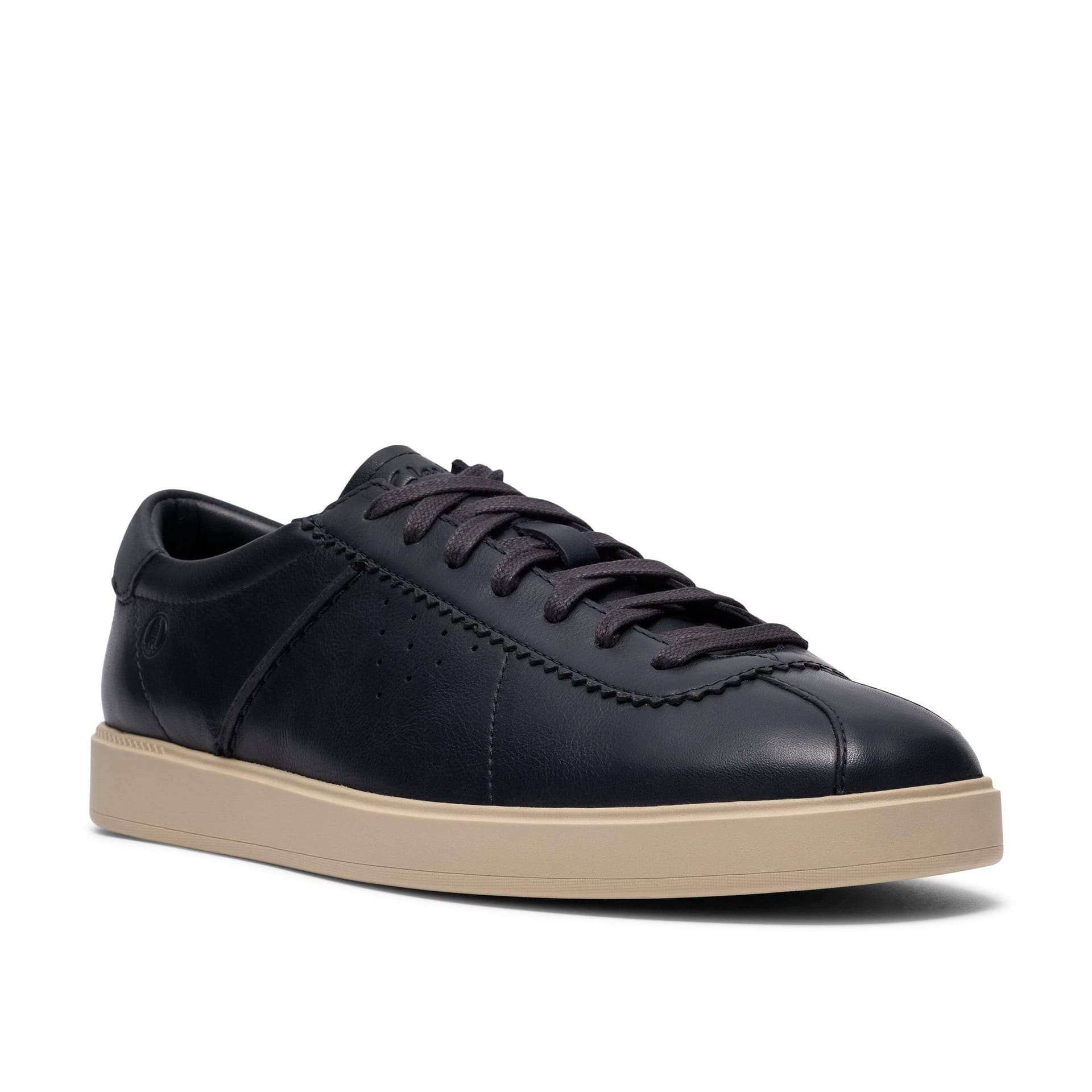Clarks Clarks Men's Lockford Lace Navy Leather Lace Up in Blue - 4