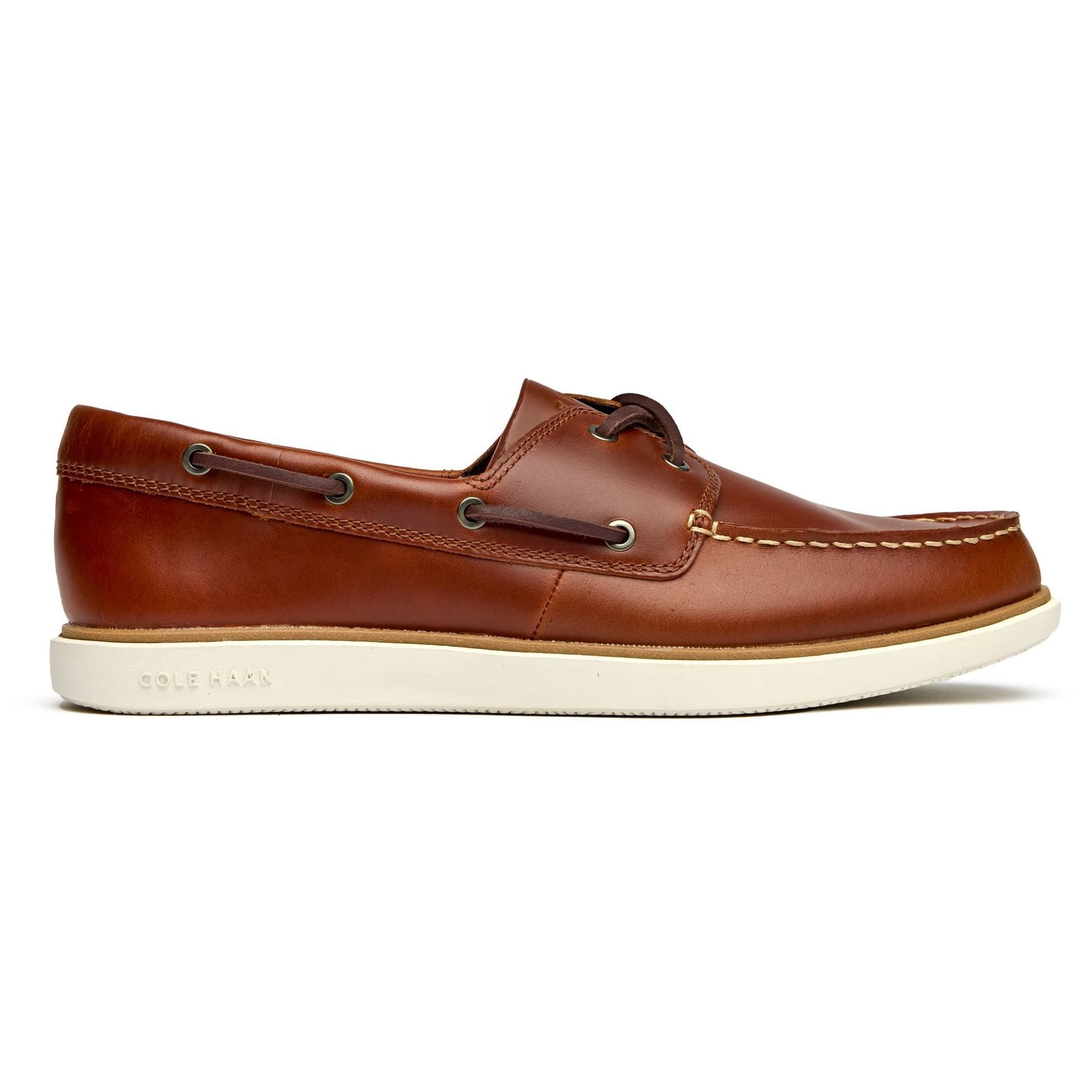 Cole Haan Cole Haan Women's Grand Court Boat Shoes in Tan