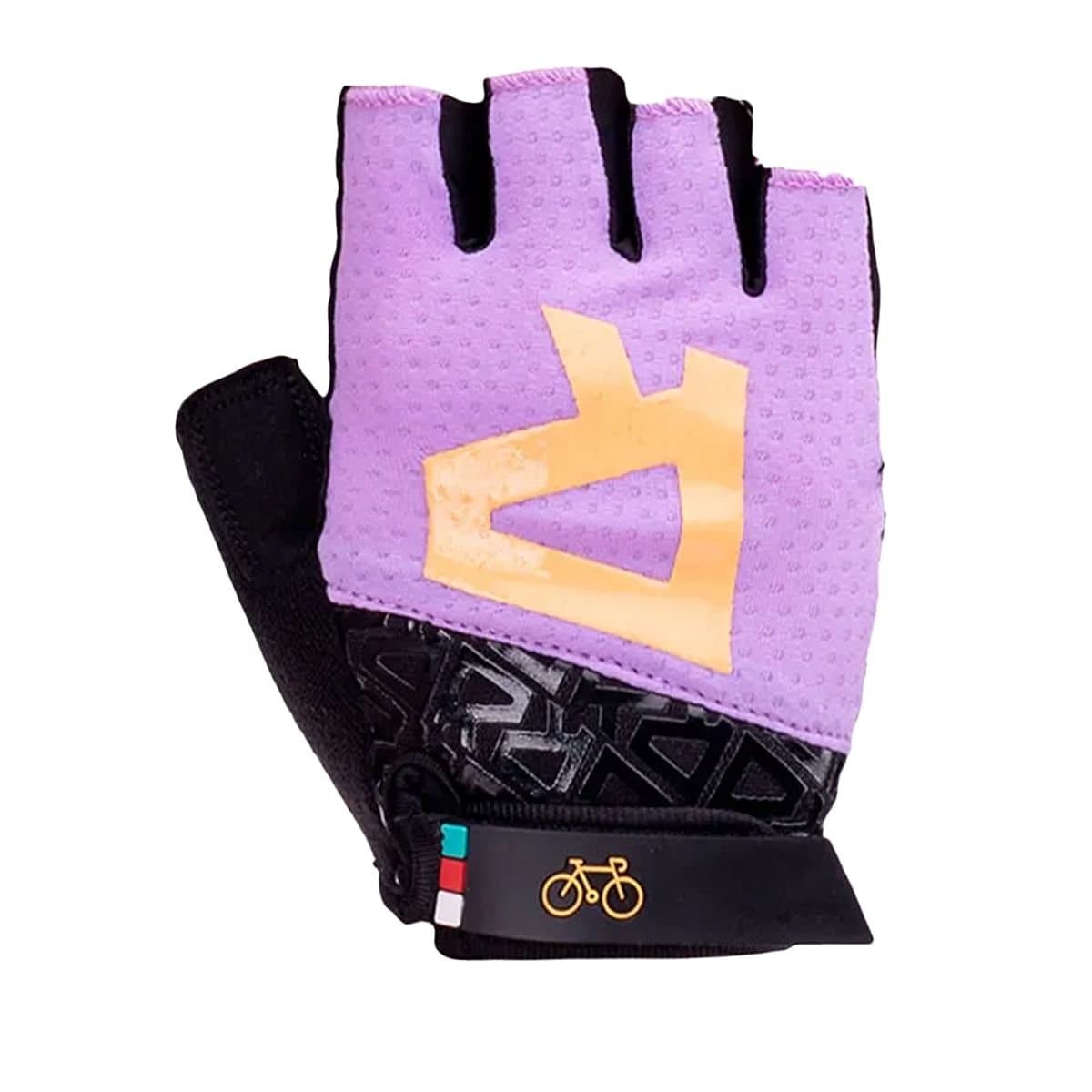 Radvik Radvik Men's Hilder Fingerless Gloves in Purple