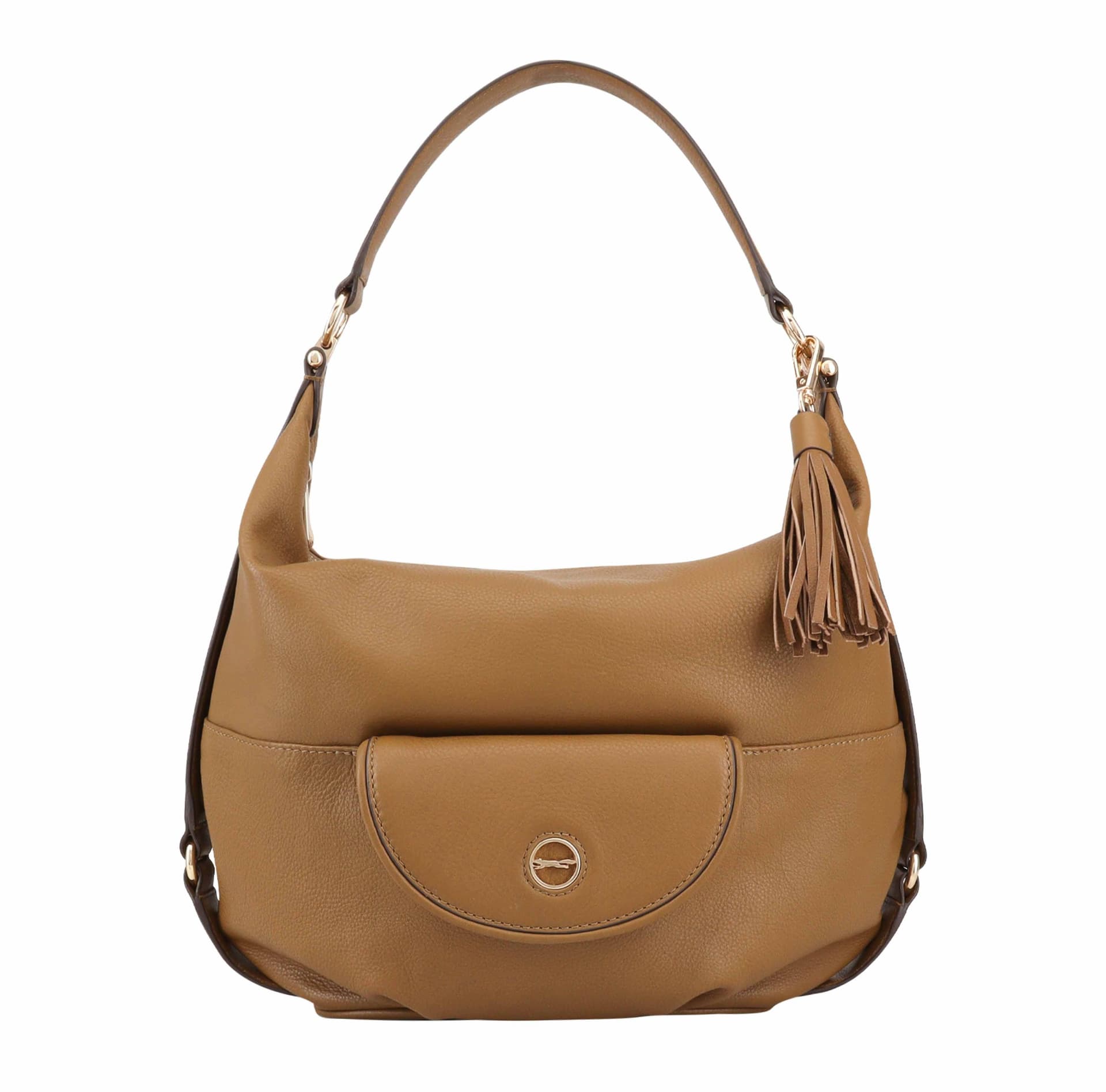 Paul Costelloe Paul Costelloe Women's Baboso Leather Shoulder Bag in Tan