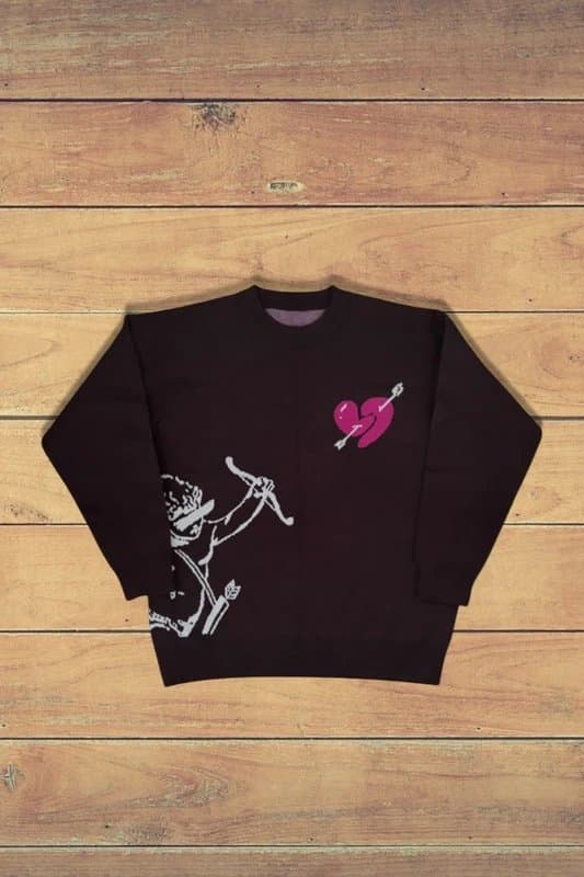 cupid Cupid Knitted Jumper - Brown - S