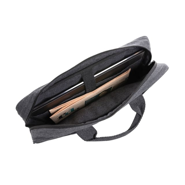 XD Design XD Design Men's Laluka Cotton Aware Laptop Bag in Dark Grey - 3