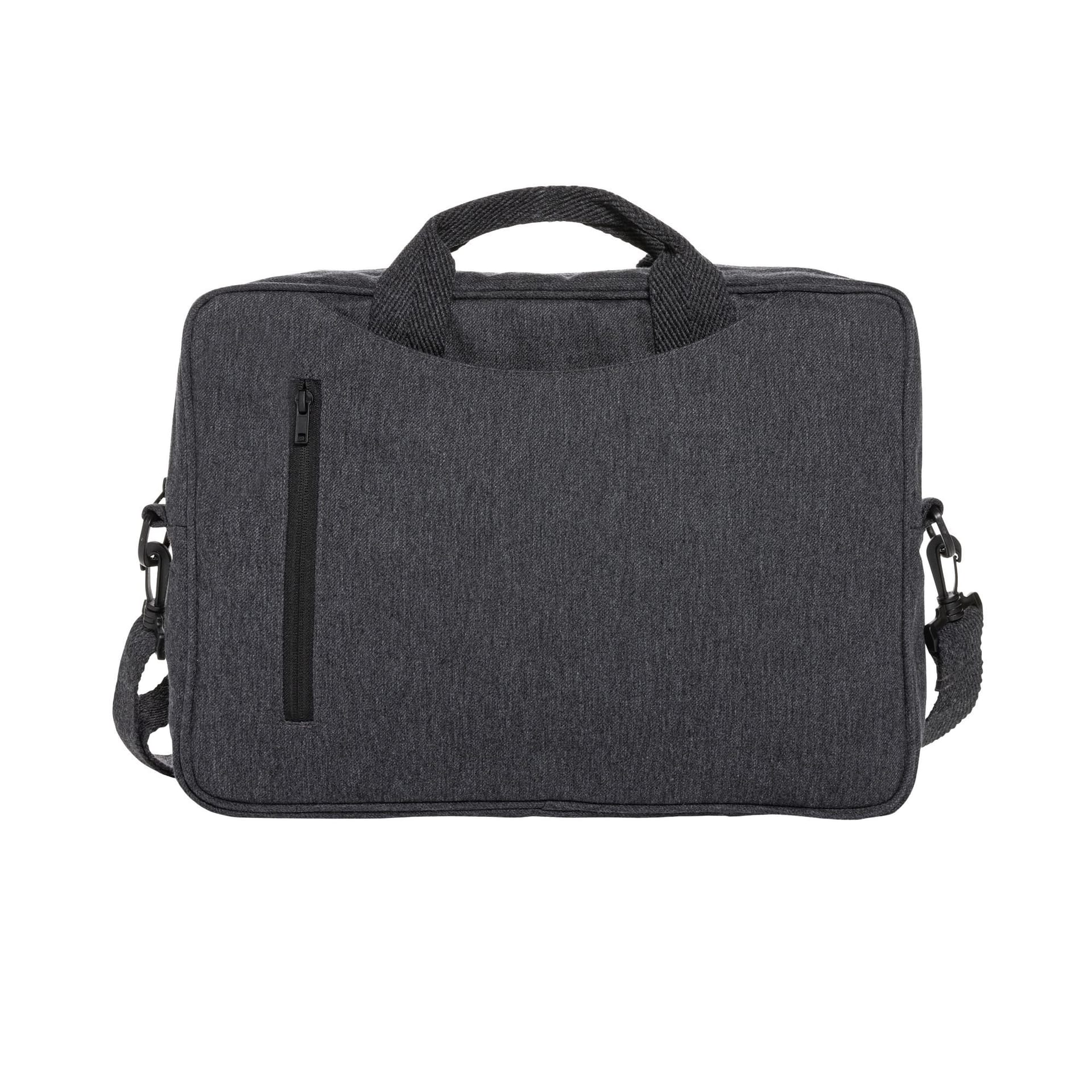 XD Design XD Design Men's Laluka Cotton Aware Laptop Bag in Dark Grey - 4