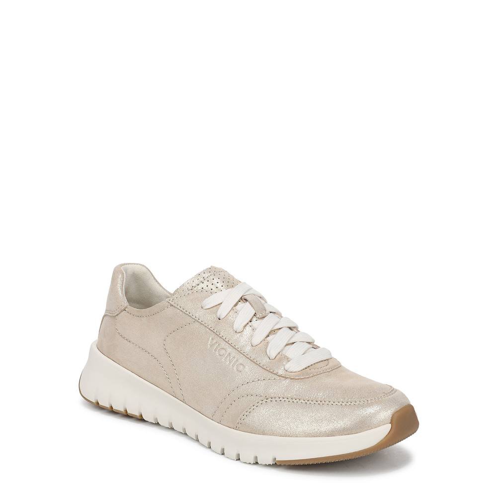 Vionic Vionic Women's Uptown Sneaker Trainers in Metallic Gold - 2