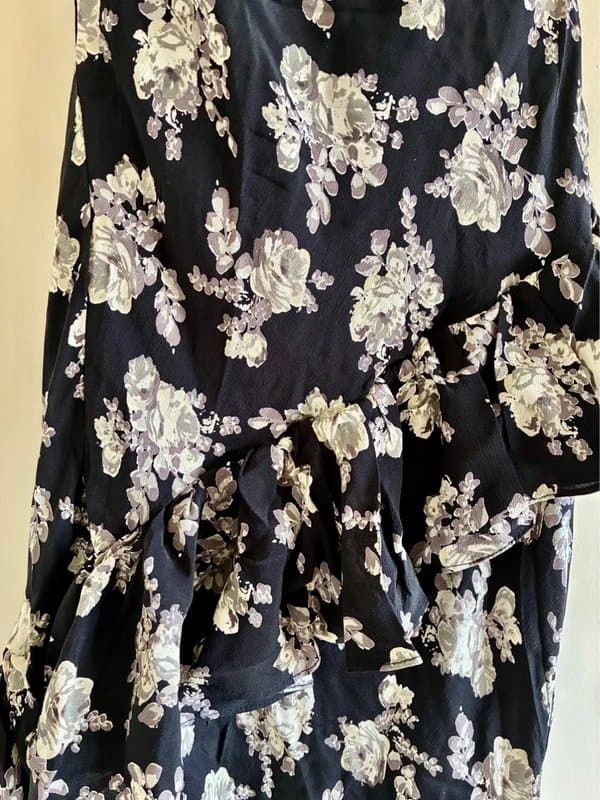Topshop Topshop Stunning Silk Flora Dress