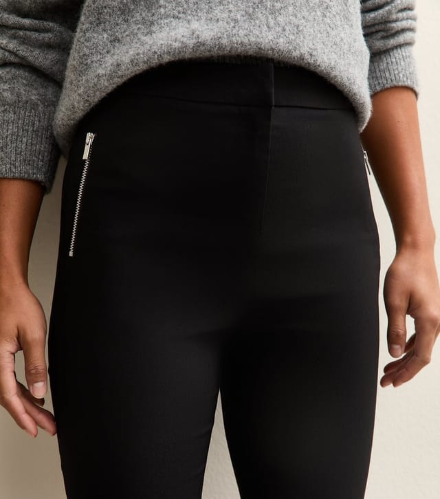 New Look Women's Petite Black Slim Leg Trousers New Look - 2