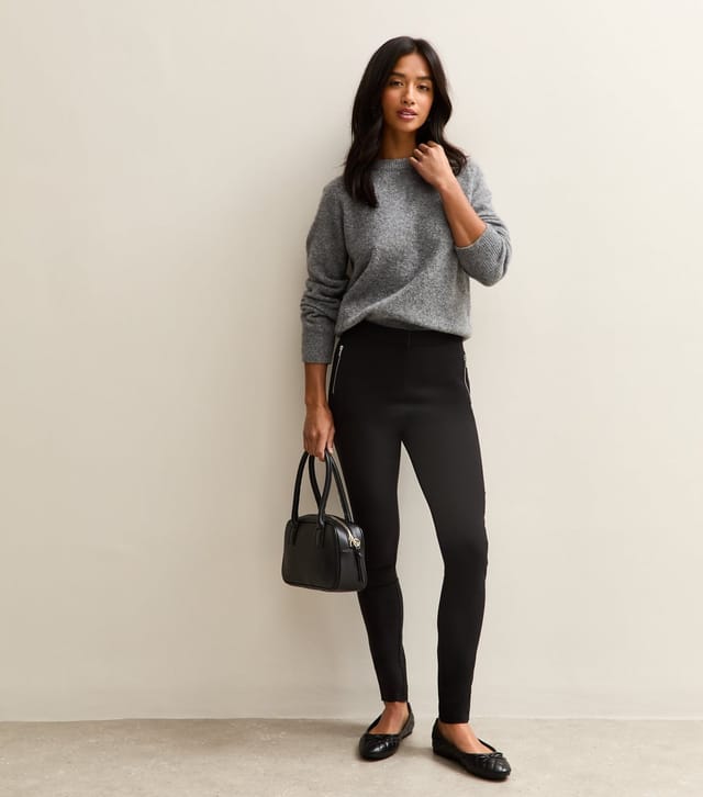 New Look Women's Petite Black Slim Leg Trousers New Look - 3