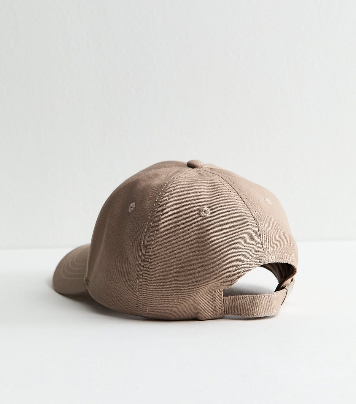 New Look Brown Topstitched Cap New Look - 4
