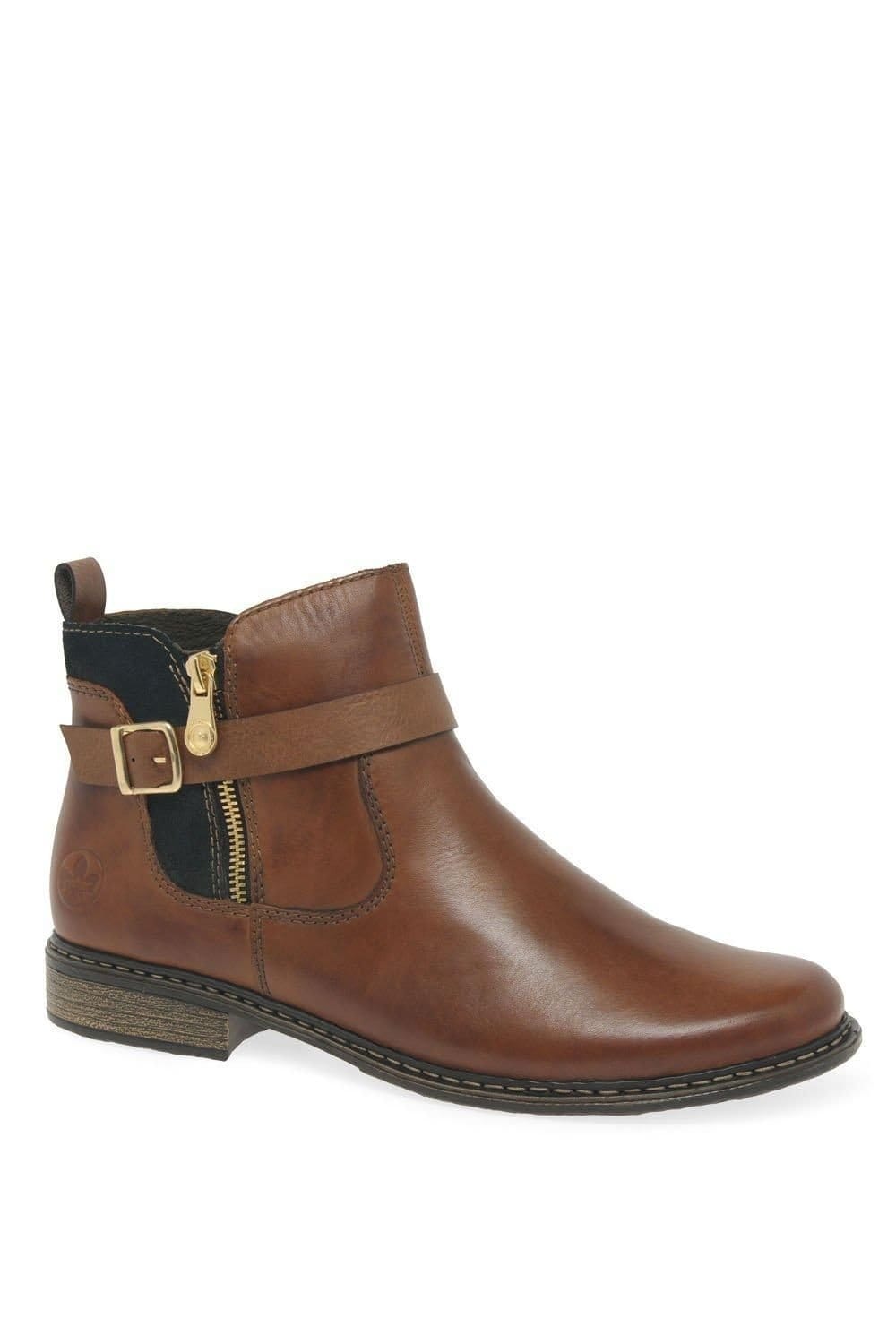 Rieker Rieker Women's 'Bobbi' Ankle Boots in Brown - 4