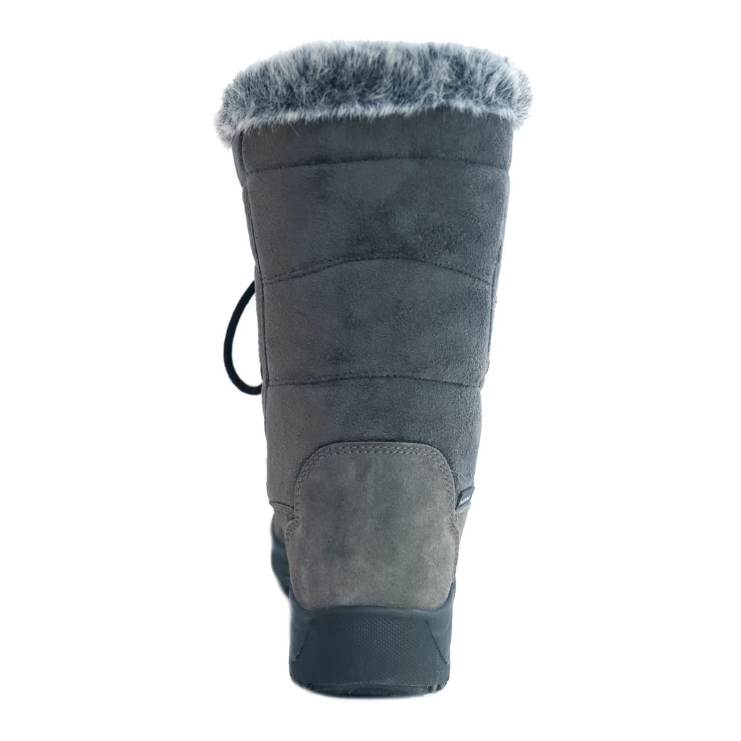 Mammal Mammal Women's 'Oribi2' Mid-calf Winter Boots with Flip-over Ice Grips in Grey - 3