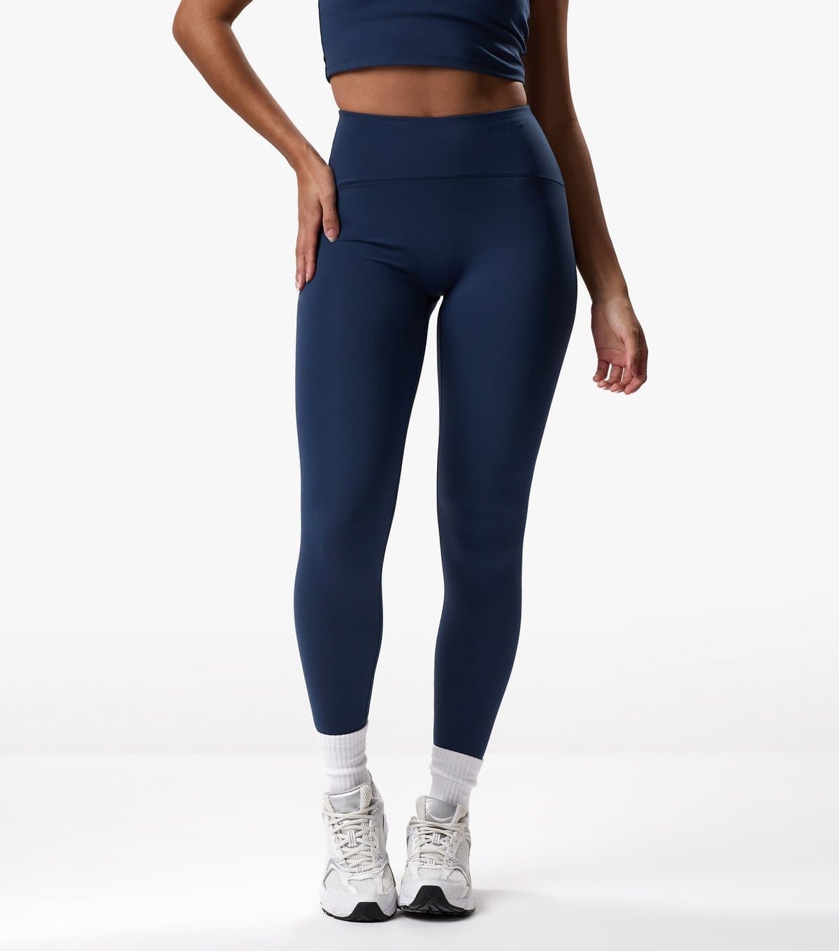 Gym King Women's Navy Leggings Gym King New Look