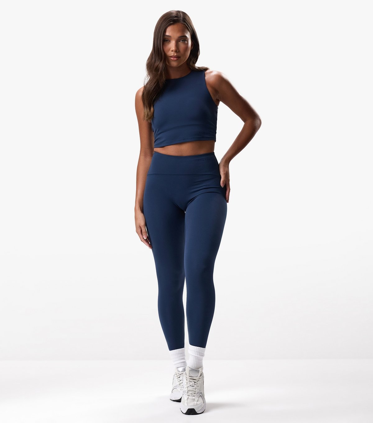 Gym King Women's Navy Leggings Gym King New Look - 2