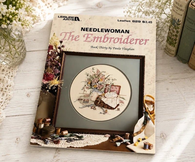 Leisure Arts Leisure Arts The Embroiderer by Paula Vaughan Counted Cross Stitch Pattern