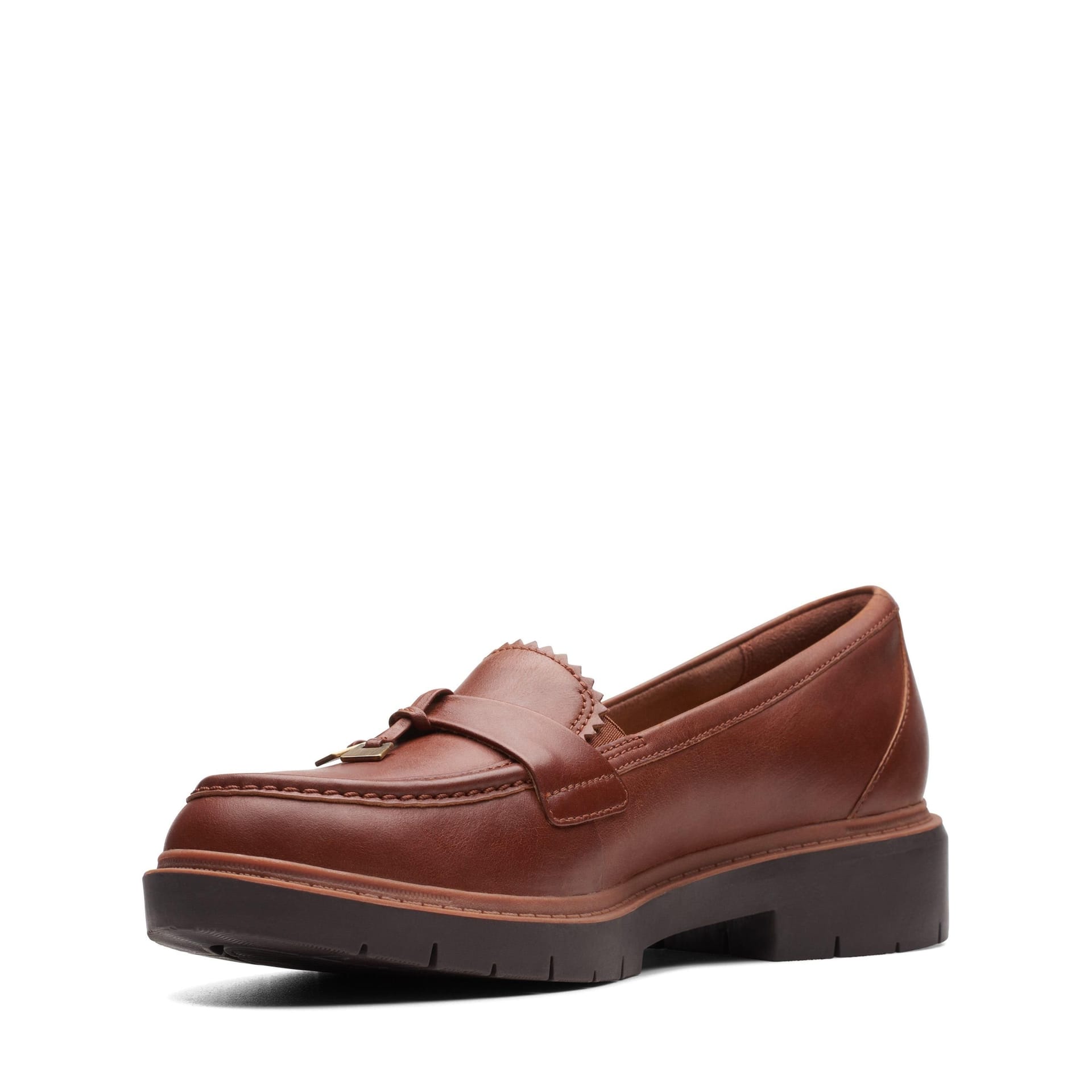 Clarks Clarks Women's Westlynn Bella Tan Leather Loafers in Brown - 4