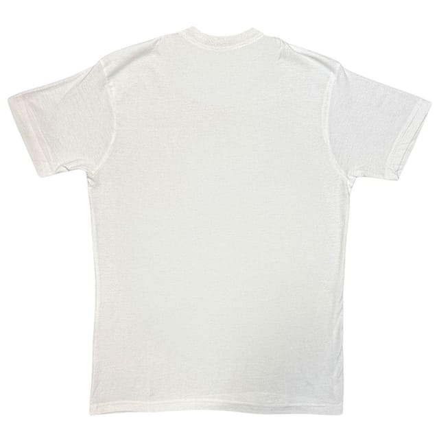 Johnny Bravo Johnny Bravo Men's Posing Logo T-Shirt in White - 2