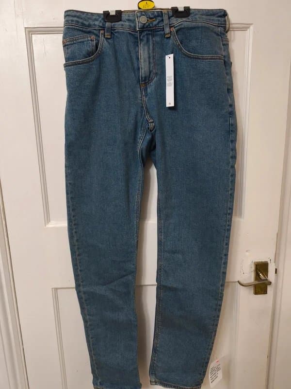 ASOS Design Asos design slim jeans in mid wash blue