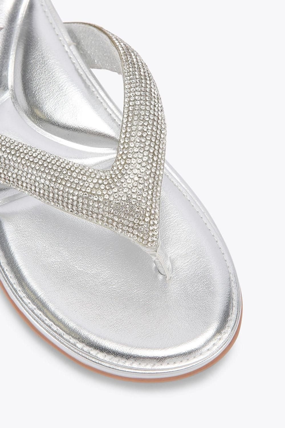 Carvela Carvela Women's 'Riviera Jewel' Sandals in Silver - 4