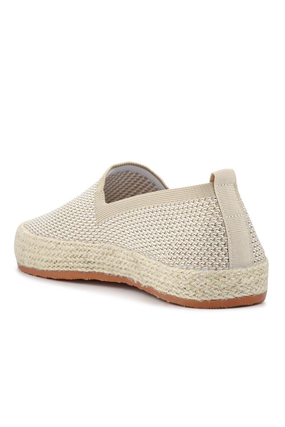 Pavers Pavers Men's Breathable Slip-On Espadrilles in Beige - 3