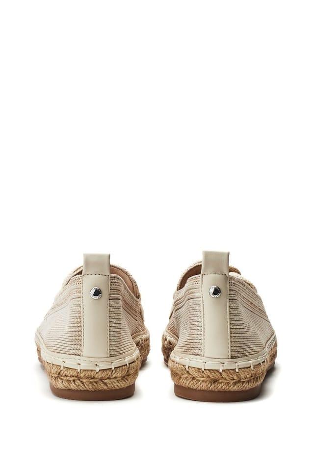 Moda In Pelle Moda In Pelle Women's 'Emaria' Textile Loafers in Off-White - 3