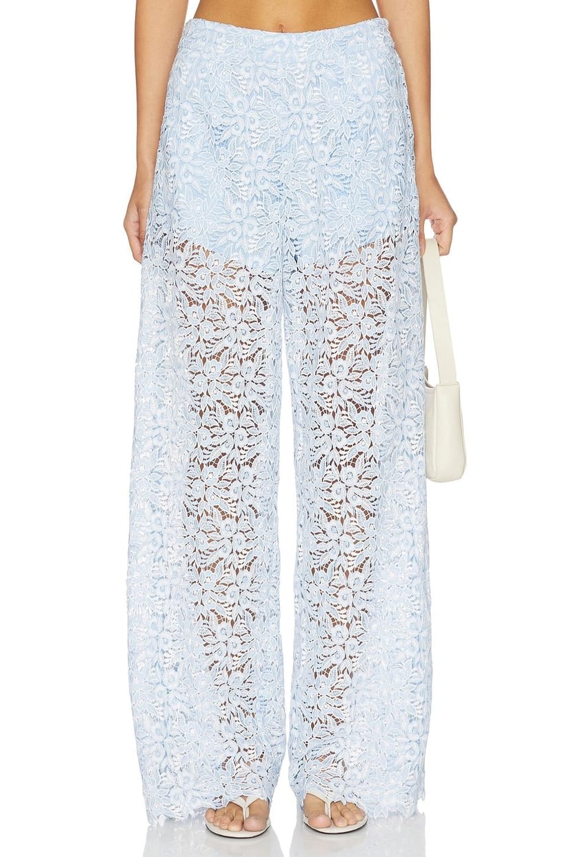revolve Cleo Two Tone Lace Pants - 1