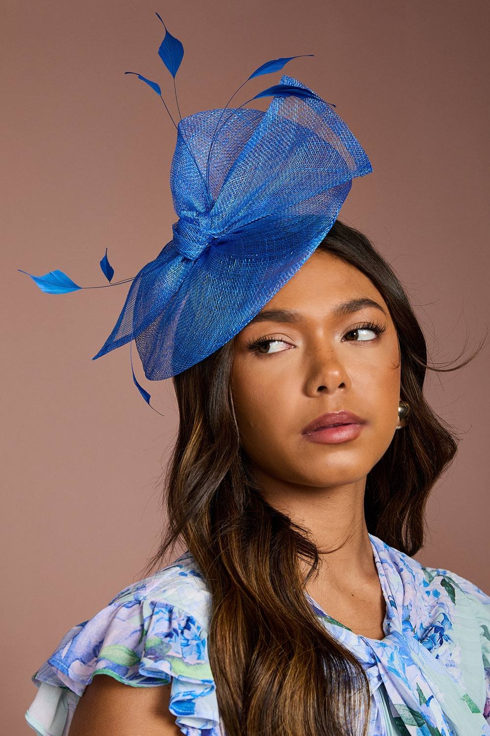 Coast Coast Women's Knot Detail Fascinator in Cobalt - 2