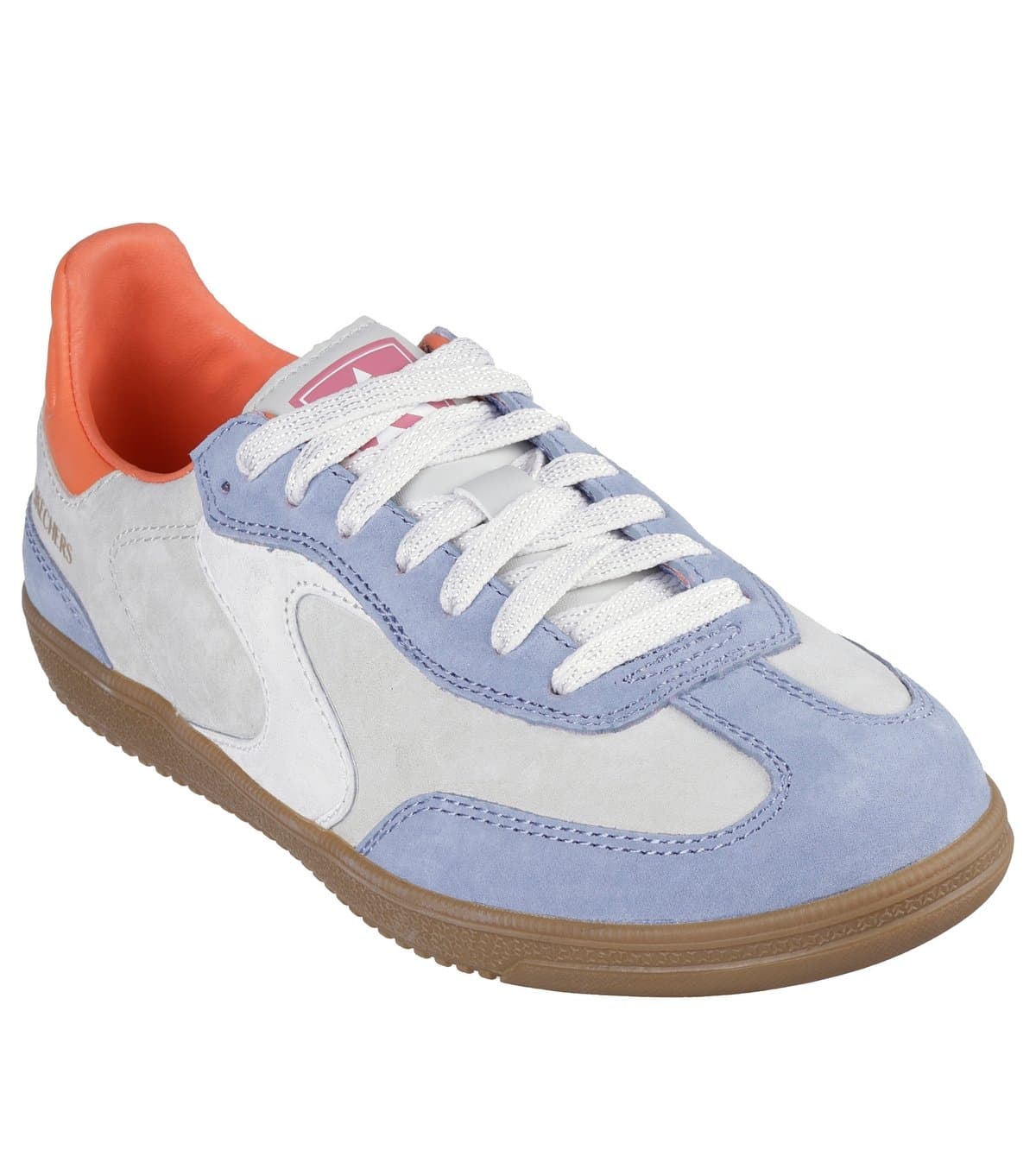 Skechers Women's Multicoloured Hot Shot Suede Trainers Skechers New Look