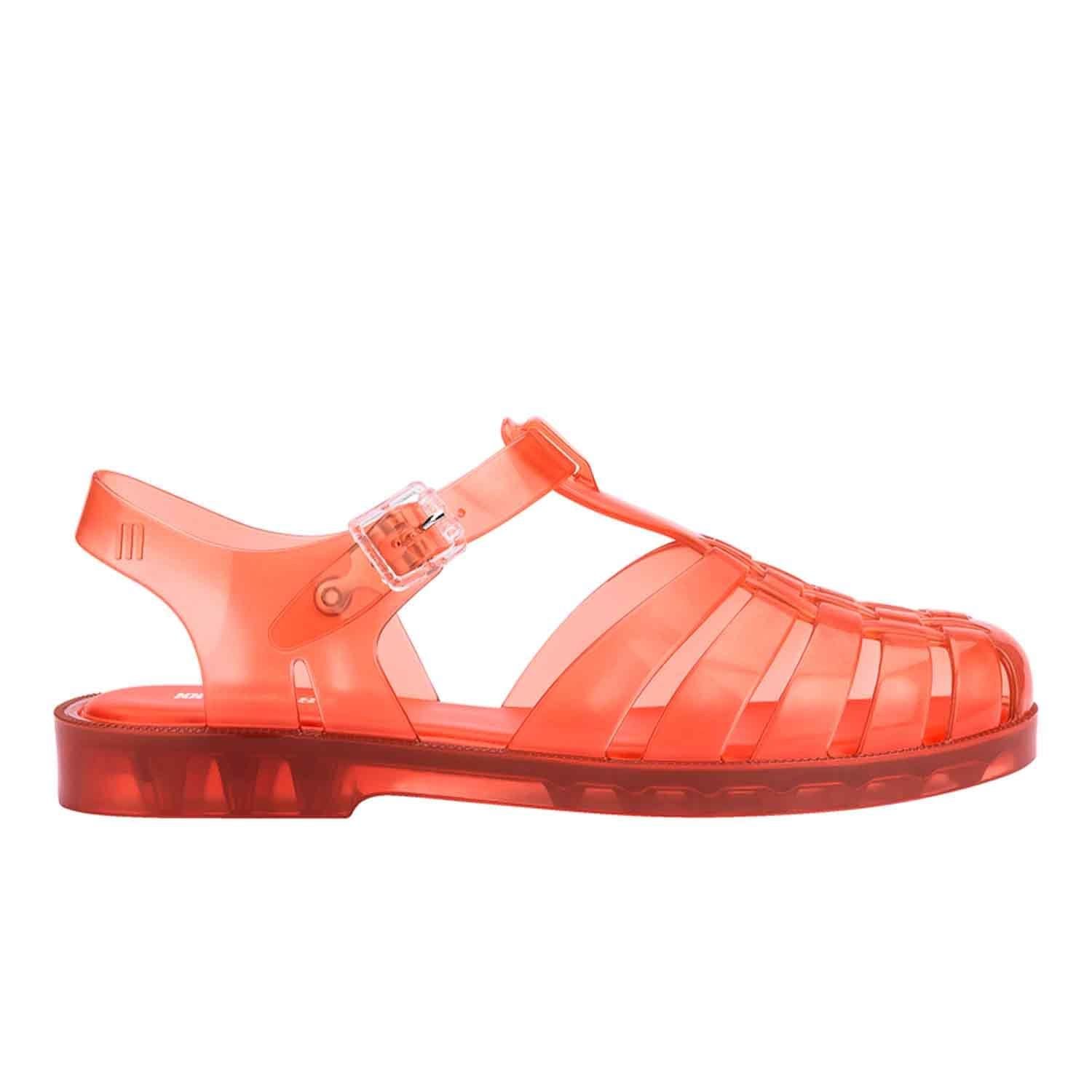 Melissa Shoes Melissa Shoes Women's Possession Jelly Sandal in Orange - 4