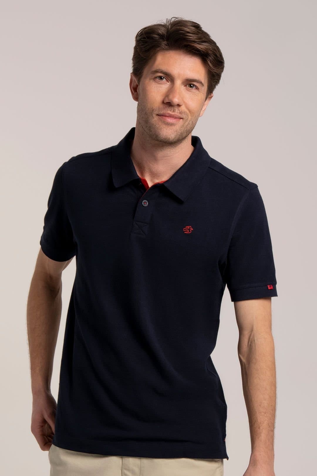 Brakeburn Brakeburn Men's SAINTBURY PIQUE POLO in Navy