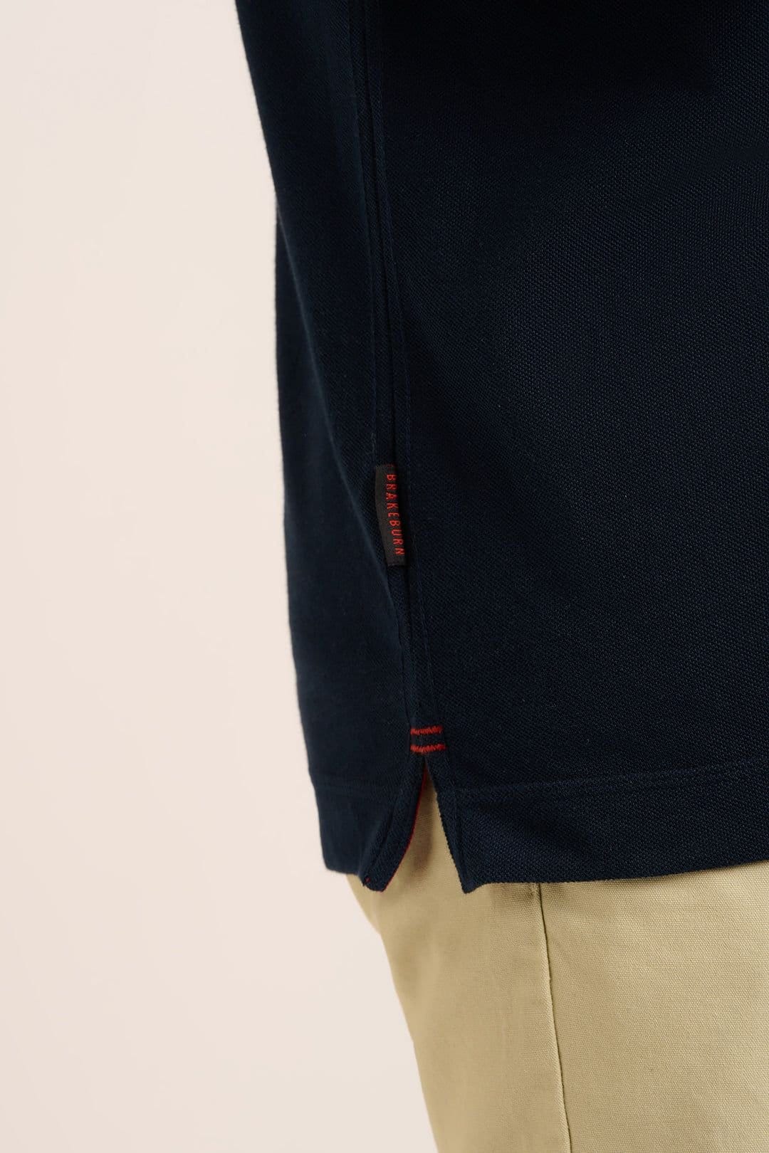 Brakeburn Brakeburn Men's SAINTBURY PIQUE POLO in Navy - 4
