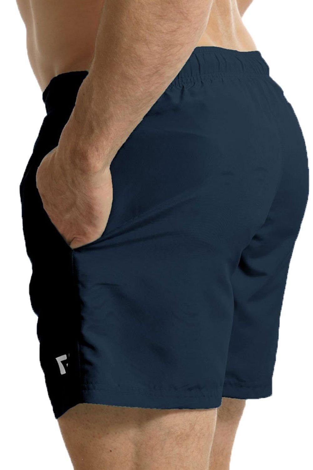 RIPT Essentials RIPT Essentials Men's Plain Swim Shorts in Navy - 2