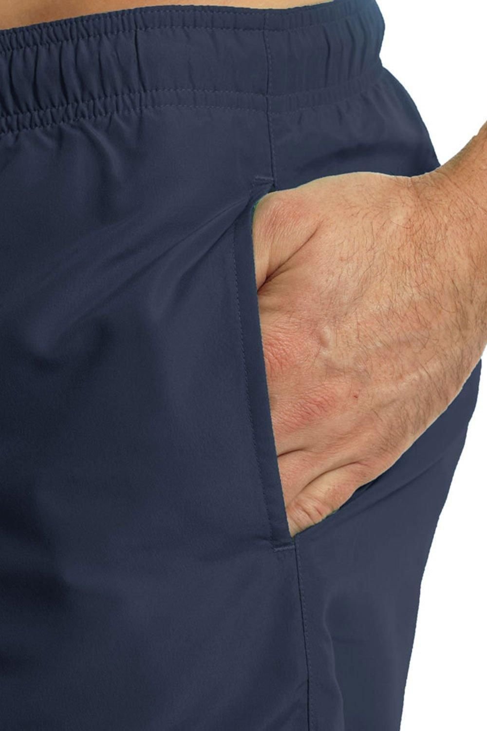 RIPT Essentials RIPT Essentials Men's Plain Swim Shorts in Navy - 4