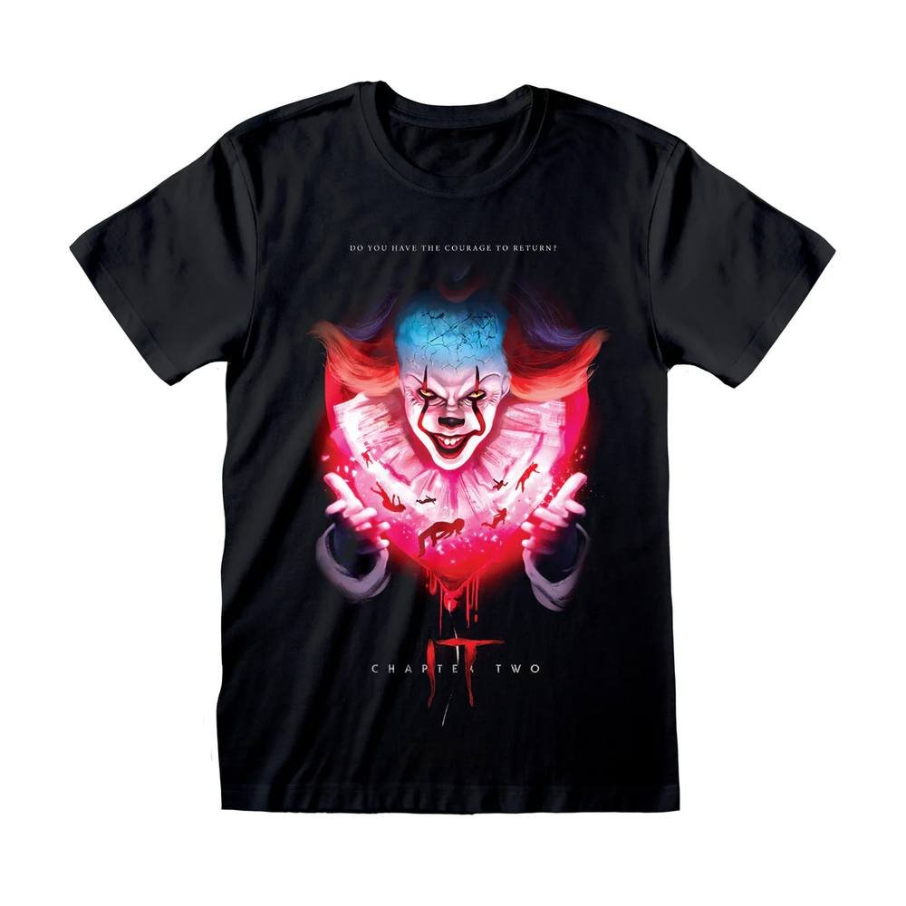IT IT Men's Poster T-Shirt in Black - 4