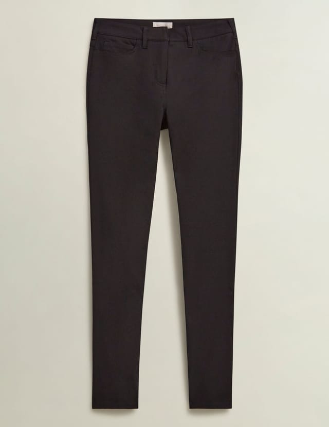 Hobbs London Hobbs London Women's Amanda High Waist Skinny Jeans in True Black - 2