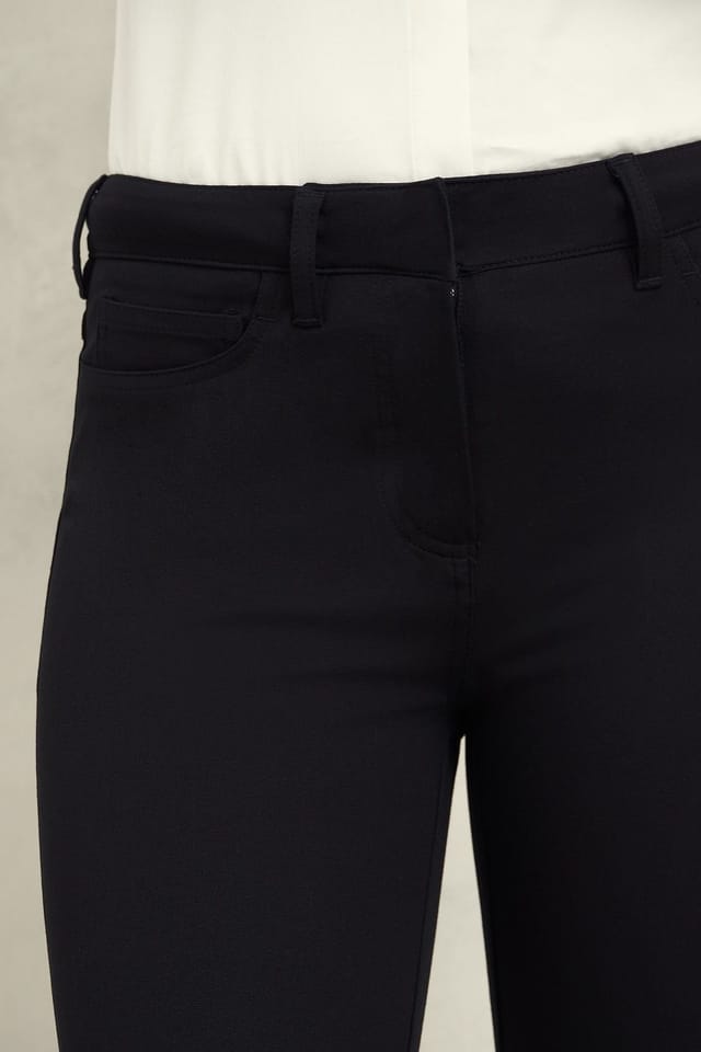 Hobbs London Hobbs London Women's Amanda High Waist Skinny Jeans in True Black - 3