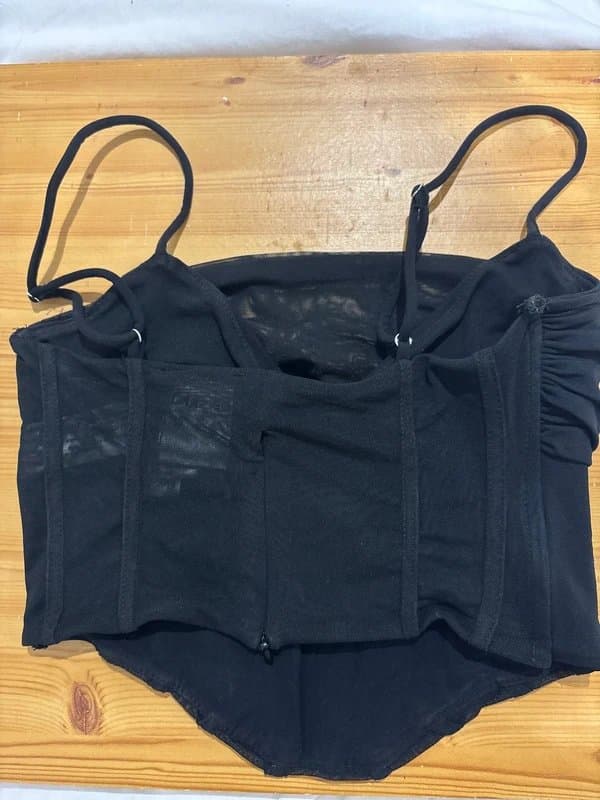 Bershka Bershka black lace corset