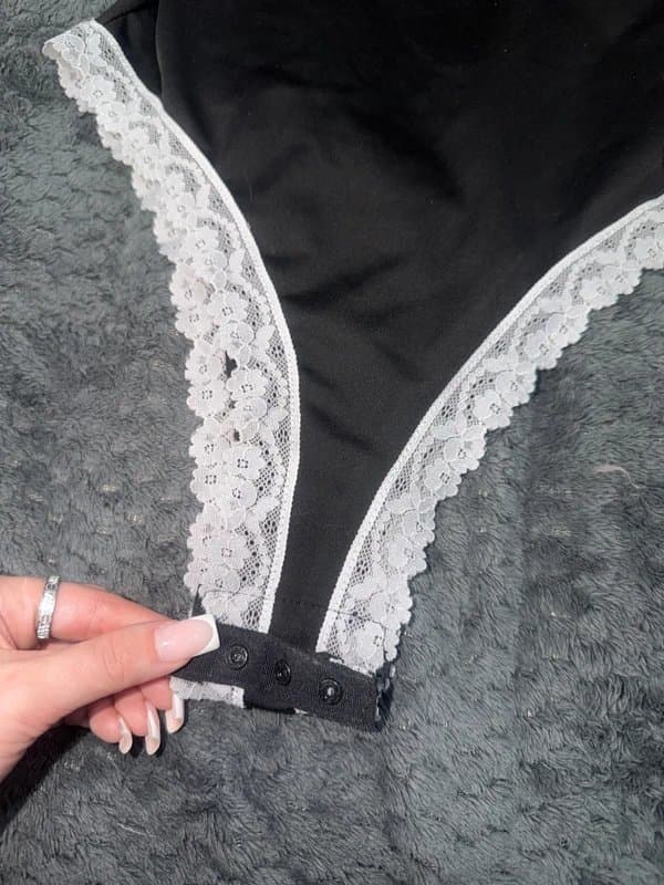 Shein laced rim bodysuit